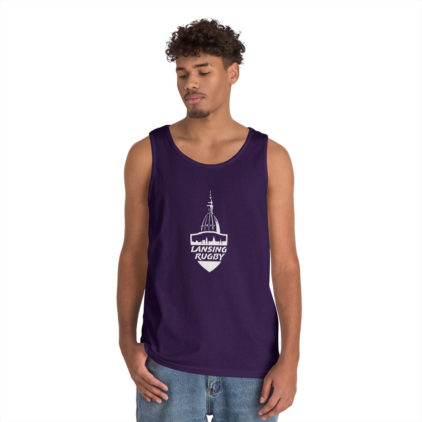 Lansing Rugby - Unisex Heavy Cotton Tank Top