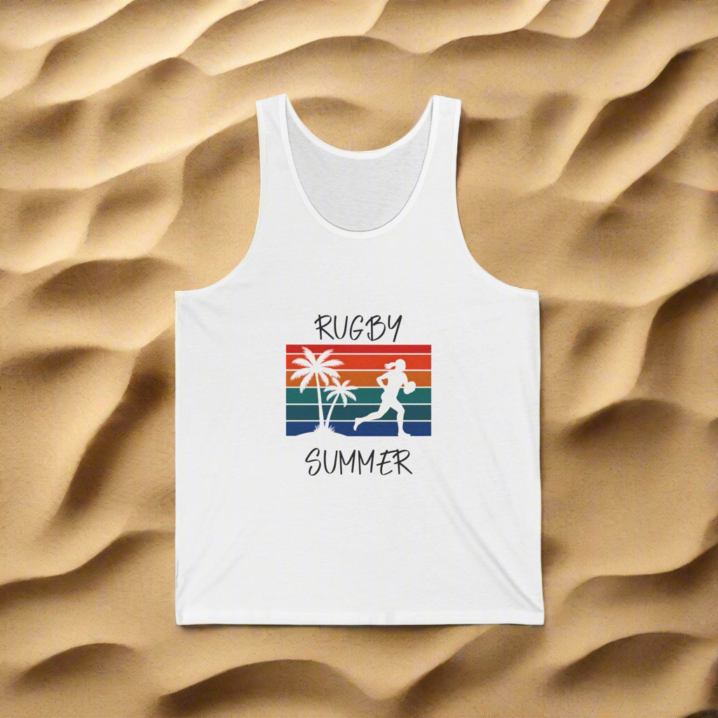 Rugby Summer Unisex Tank Top